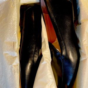 J Crew Italian leather smoking loafers- size 7.5!